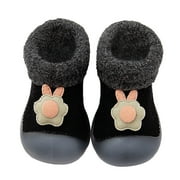 Youmylove Baby Home Slippers Cartoon Warm House Slippers For Lined Winter Indoor Shoes Trendy Toddler Footwear